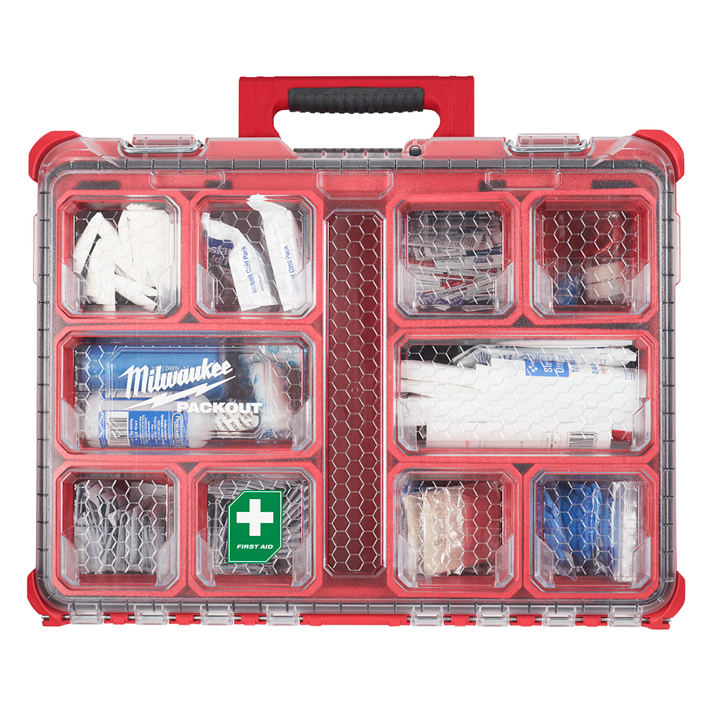 Milwaukee® Expands PACKOUT™ System with New PACKOUT™ First Aid Kits